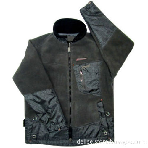 Hunting Jacket with Polar Fleece Material, Comfortable, Warm, Country Design